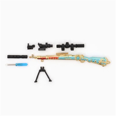 Макет оружия «Сувенирная снайперская винтовка. Ice Queen», 26 см