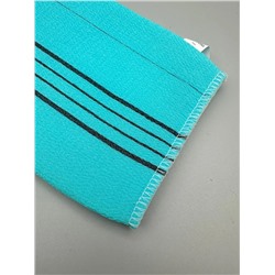 Bath Towel Мочалка-варежка для душа с пилинг-эффектом, уплотненная, голубой 28188