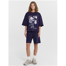 КОМПЛЕКТ ЖЕНСКИЙ (ФУТБОЛКА, ШОРТЫ) 372476