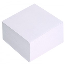 Бумага для заметок 9х9х5 см белая непроклеенная NPNW-995 inФОРМАТ
