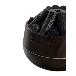 Увлажнитель воздуха LHU-05, ультразвуковой, с подсветкой, 300 мл, от USB, 2.2 Вт, коричневый