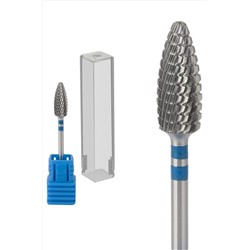 Nail Art Фреза твердосплавная пуля H0615D-M, синий KRISTALLER, 1107407