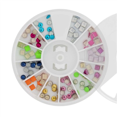 Nail Art Набор металлического декора для ногтей №7, микс 15813