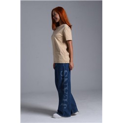 Футболка 8471/4 унисекс (Бежевый)