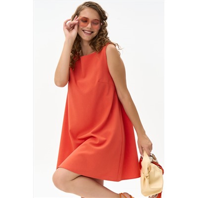 Платье Доли (оранжевый)