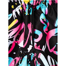 Шорты текстильные плавательные для девочек