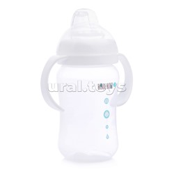 Поильник-непроливайка с силиконовым носиком PROMED 270 мл ПП, силикон, медл поток 6+