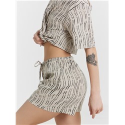 КОМПЛЕКТ ЖЕНСКИЙ (ЖАКЕТ, ШОРТЫ) 592498