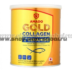Морской коллаген AMADO Gold с керамидами - БАНКА