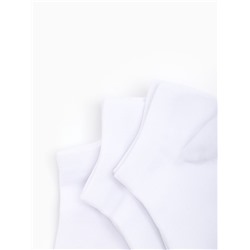 Носки укороченные с компрессией Resport, 3 пары, размер 35-38, белые