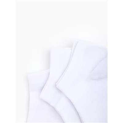 Носки укороченные с компрессией Resport, 3 пары, размер 35-38, белые