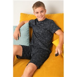 Хлопковый костюм для мальчика Happyfox