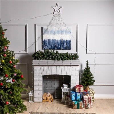 Светодиодная фигура «Комета» 3.5 м, пластик, 9 нитей, 31 В, свечение мульти