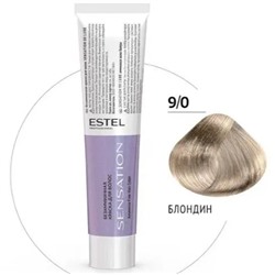 ESTEL DeLuxe Sensation Крем-краска для волос 9/0 Блондин 60 мл