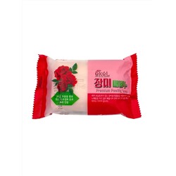 EKEL - МЫЛО ОТШЕЛУШИВАЮЩЕЕ С ЭКСТРАКТОМ РОЗЫ PEELING SOAP ROSE, 150 ГР
