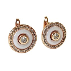 Серьги с керамикой