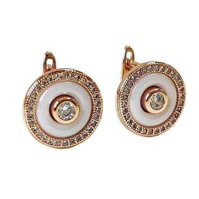 Серьги с керамикой