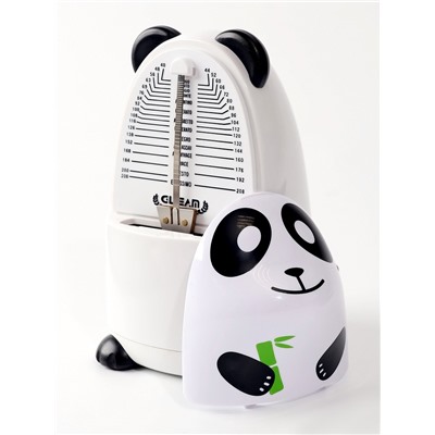 Метроном механический Панда, 40-208 ударов, 14.5×9×8.5 см