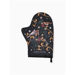 Набор кухонный «Этель» Wonder christmas варежка-прихватка 20×28 см, прихватка 19×19 см