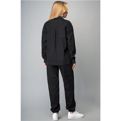 Женский вельветовый костюм с брюками джоггерами Happyfox