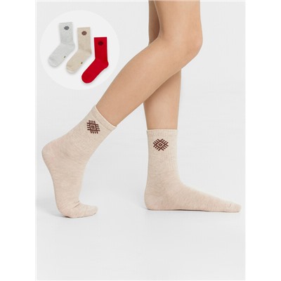 НОСКИ ДЕТСКИЕ (3 пары) 444A-2775