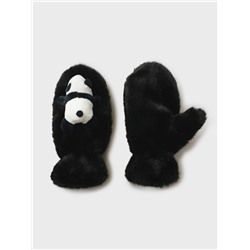 Варежки трикотажные для девочек