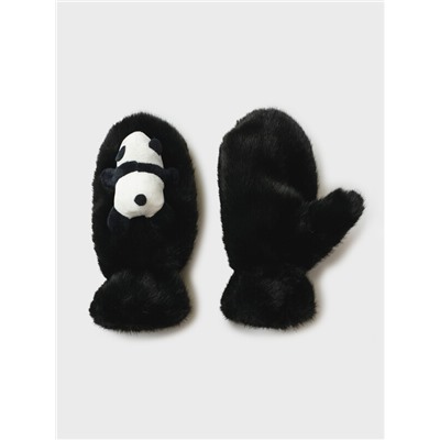 Варежки трикотажные для девочек