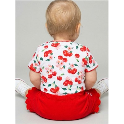 Джемпер детский трикотажный для девочек (футболка), 2 шт в комплекте