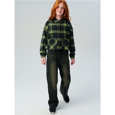 Рубашка текстильная для девочек