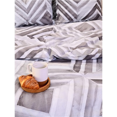 Пододеяльник бязь люкс на молнии - Ромбы