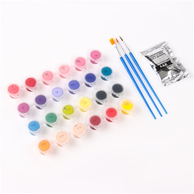 Картина по номерам «Мир в стекле», на холсте с подрамником, 40×50 см