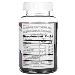 Nature's Way, Sambucus, стандартизированный экстракт бузины для детей, 60 жевательных таблеток