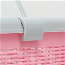 Корзина 47×36×27.5 см, нежно розовый