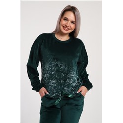 633 Костюм Зимушка (Изумрудный)