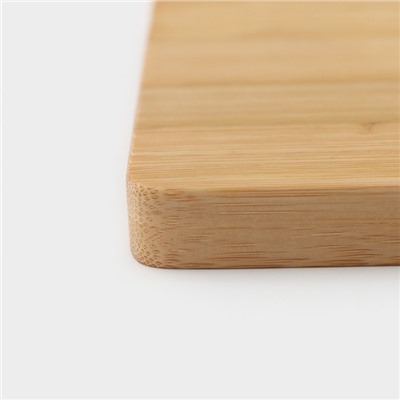 Набор для подачи сыра Доляна Cheese, 3 ножа, доска 38×18.5 см, бамбук