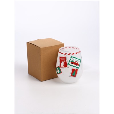 Стакан стеклянный новогодний «Все сбудется», 620 мл