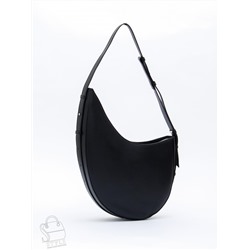 Сумка женская кожаная 1032M black Polina&Eiterou  в Новосибирске