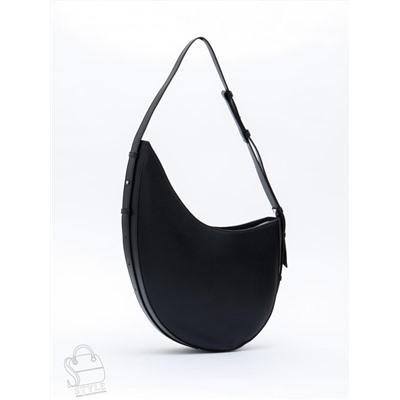 Сумка женская кожаная 1032M black Polina&Eiterou  в Новосибирске