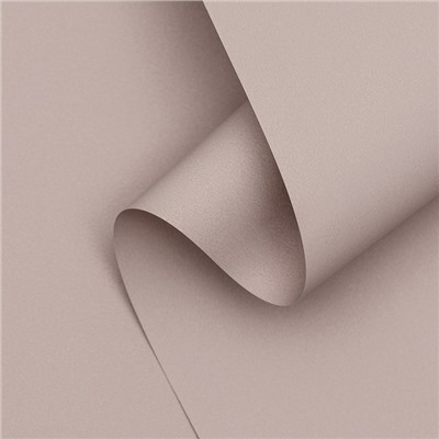 Пленка для цветов и букетов, тонированная, матовая, пепельно-пудровый, 0.5×10 м ±1 см, 65 мкм