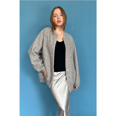 Жакет  LAMB078/03/Серый меланж