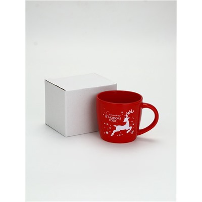 УЦЕНКА Кружка керамическая новогодняя «Счастья в новом году», 370 мл