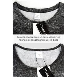 Женская удлиненная футболка с разрезами Happyfox