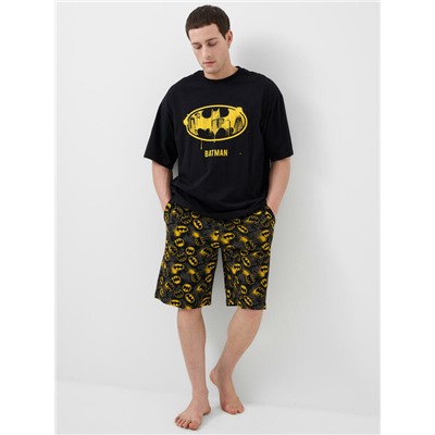 Комплект трикотажный для мужчин: фуфайка (футболка), шорты