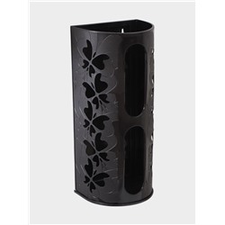 Корзина для пакетов Fly, 16,8×13,3×37,5 см, чёрный