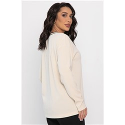 Джемпер трикотажный Камилла (бежевый) Б14453-5М