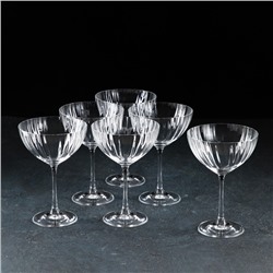 Набор креманок из хрустального стекла «Виола», 340 мл, 6 шт.