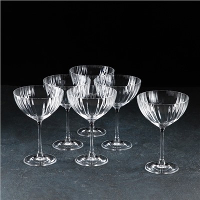 Набор креманок из хрустального стекла «Виола», 340 мл, 6 шт.