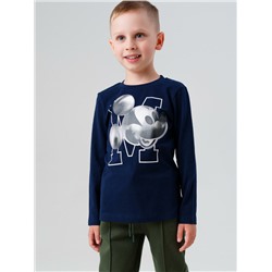 Фуфайка трикотажная для мальчиков (футболка с длинными рукавами)