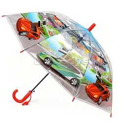 Зонт детский "Гоночные машины" (50см.)
