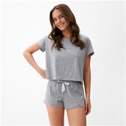 Пижама женская (футболка, шорты) KAFTAN «Звезды», размер 40-42
